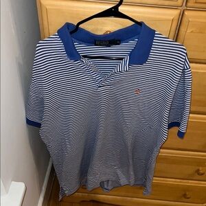 Polo Ralph Lauren Blue Striped Polo Shirt